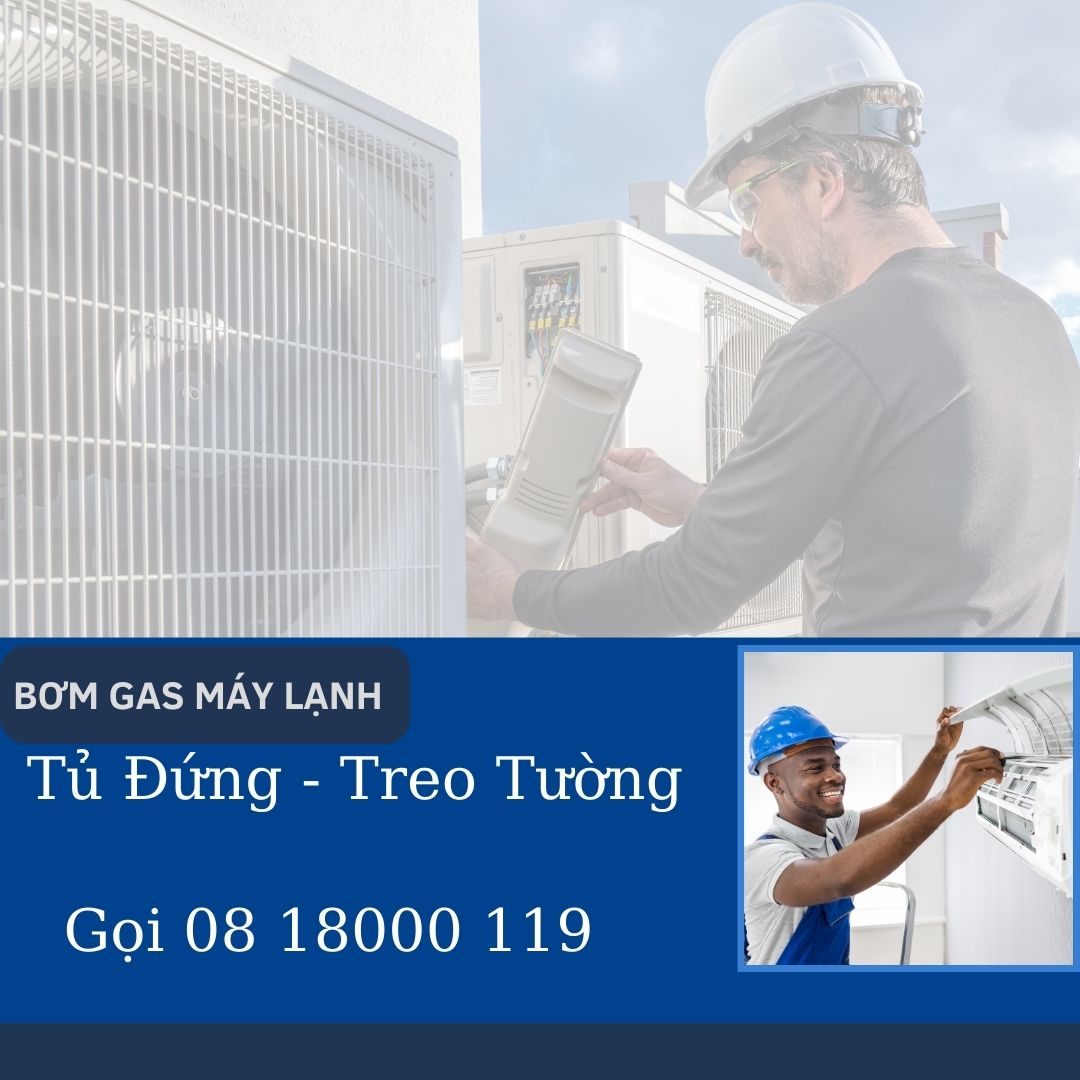Sửa máy lạnh tủ đứng treo tường bom-gas-may-treo-tuong