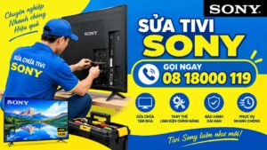 sửa tivi sony