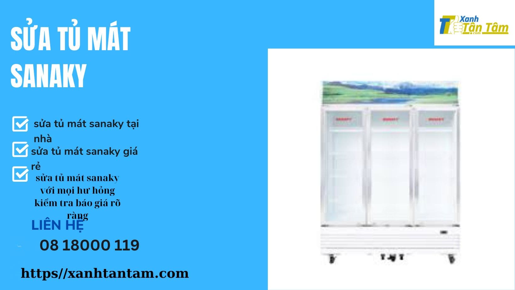 sửa tủ mát sanaky sua-tu-mat-sanaky-xanh-tan-tam