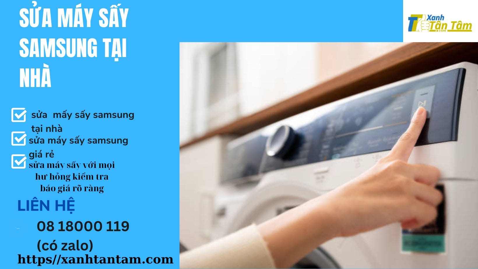 sửa máy sấy samsung tại nhà sua-may-say-samsung-tai-nha-tphcm
