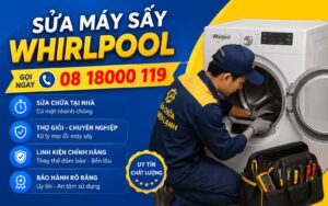 sửa máy sấy whirlpool
