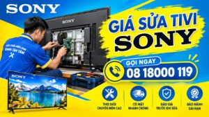 giá sửa tivi sony