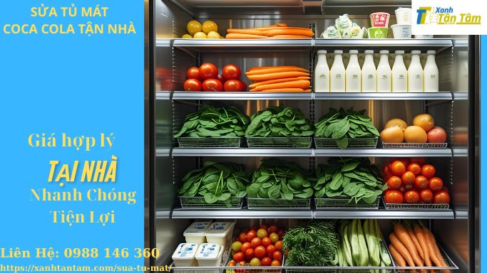 sửa tủ mát coca cola tận nhà