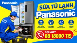sửa tủ lạnh panasonic