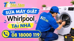 sửa máy giặt whirlpool tại nhà
