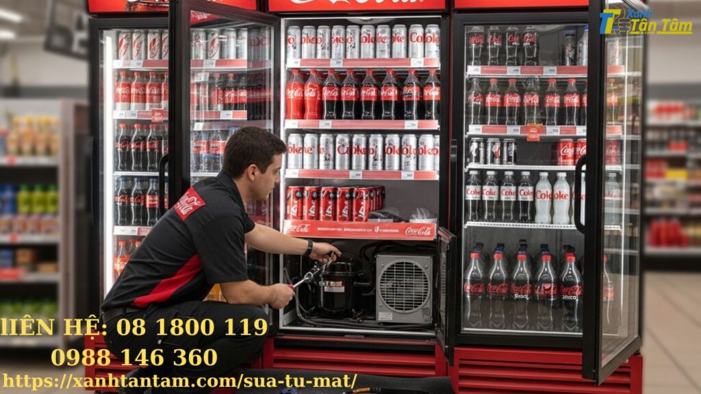 bảo hành sửa tủ mát coca cola
