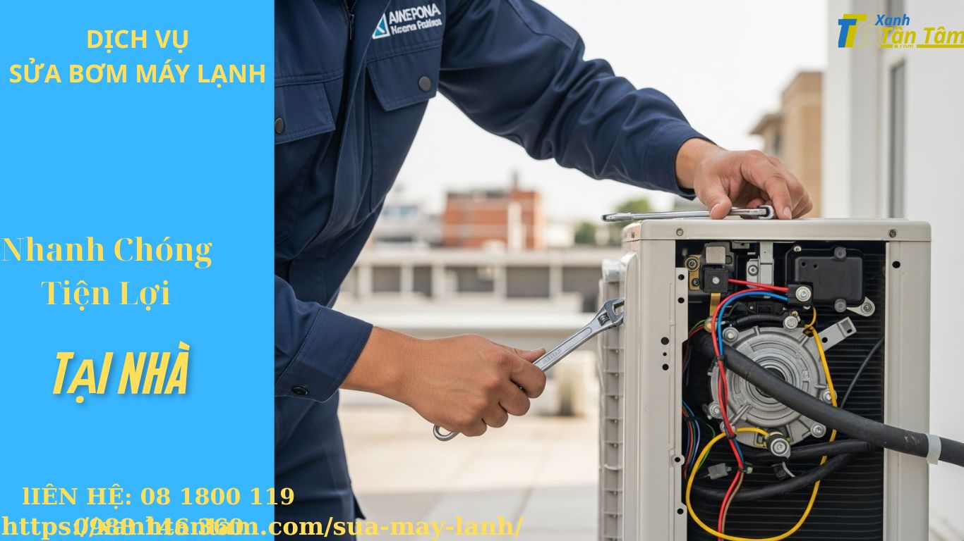 dịch vụ sửa máy lạnh hư bơm dịch vụ sửa máy lạnh hư bơm
