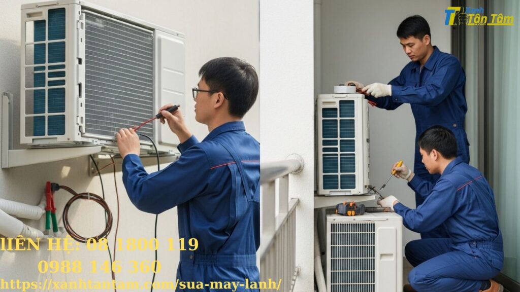 sửa chữa máy điều hòa cũ