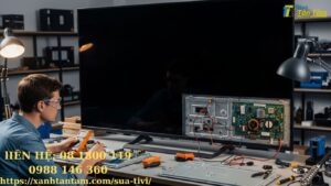 sửa chữa tivi mất nguồn