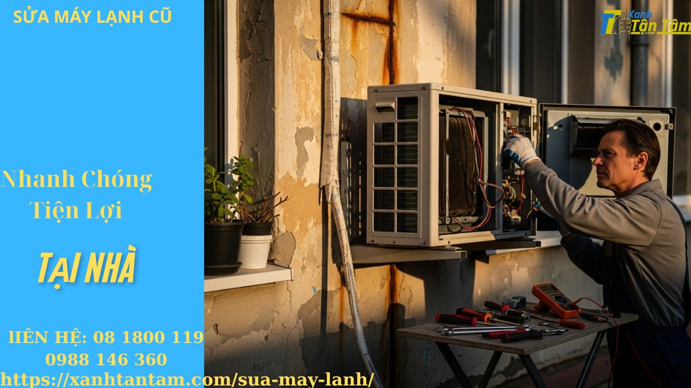 sửa máy lạnh cũ sửa máy lạnh cũ