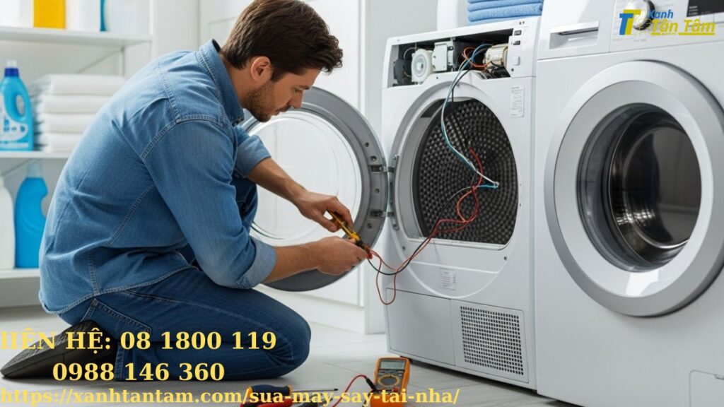 sửa máy sấy đồ
