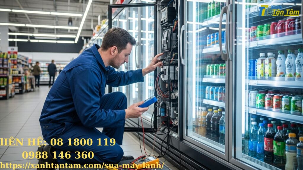 bảo hành sửa chữa tủ mát