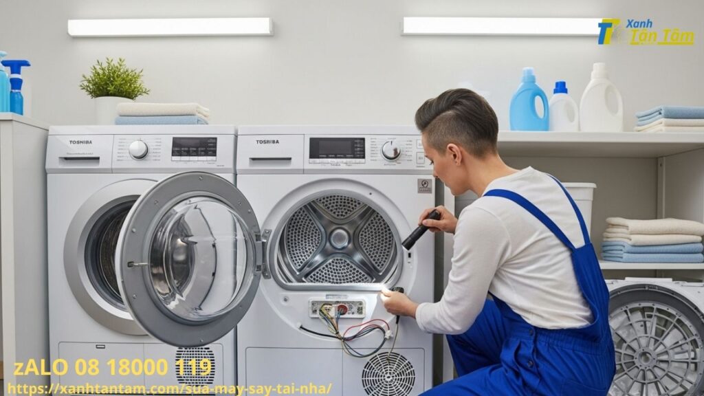 sửa chữa máy sấy toshiba