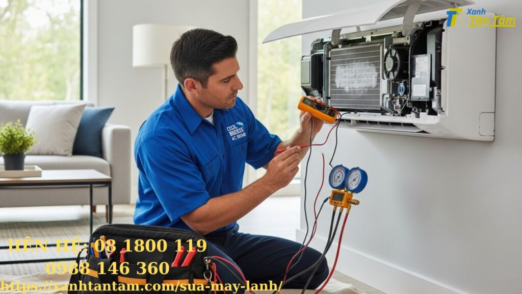 sửa máy lạnh không lạnh