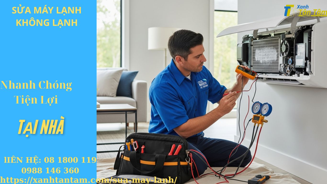 sửa máy lạnh không lạnh sửa máy lạnh không lạnh