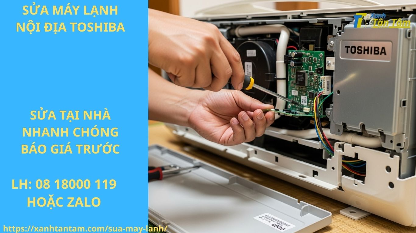 sửa máy lạnh nội địa Toshiba sửa máy lạnh nội địa Toshiba