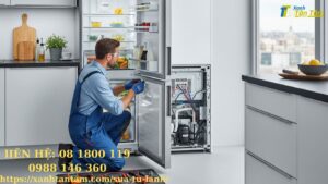 sửa tủ lạnh bosch mất nguồn