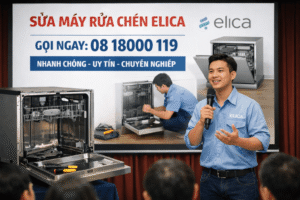 sửa máy rửa chén Elica