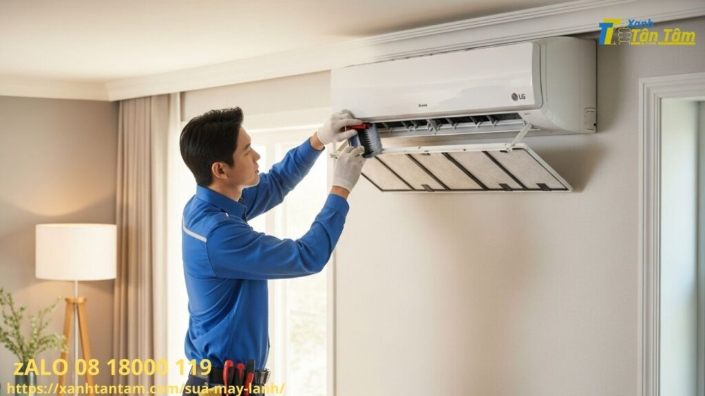 bảo trì máy lạnh lg tphcm