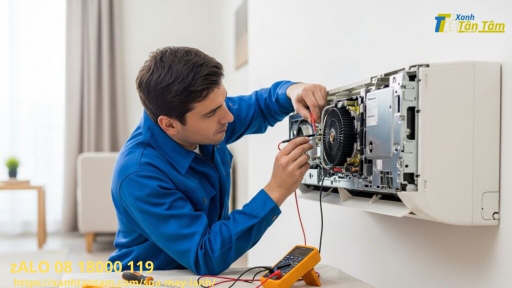 sửa máy lạnh nội địa Panasonic