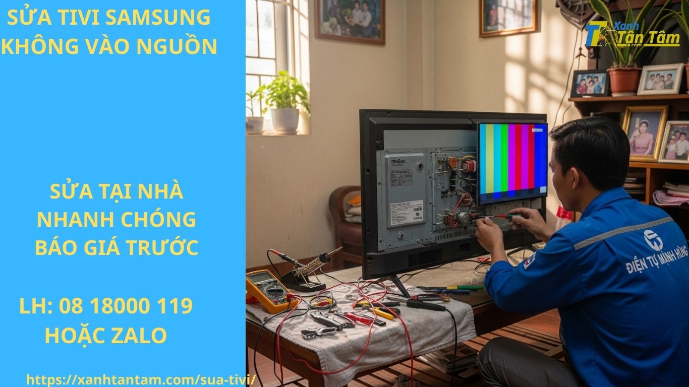 sửa tivi samsung không vào nguồn sửa tivi samsung không vào nguồn