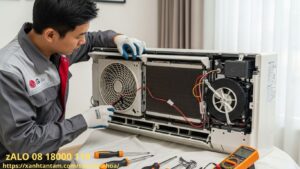 sửa điều hòa Lg