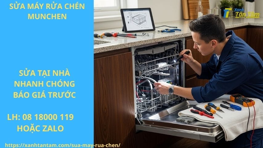 sửa máy rửa chén Munchen sửa máy rửa chén Munchen