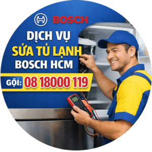 dịch vụ sửa tủ lạnh Bosch HCM