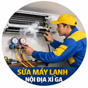 sửa máy lạnh nội địa xì ga