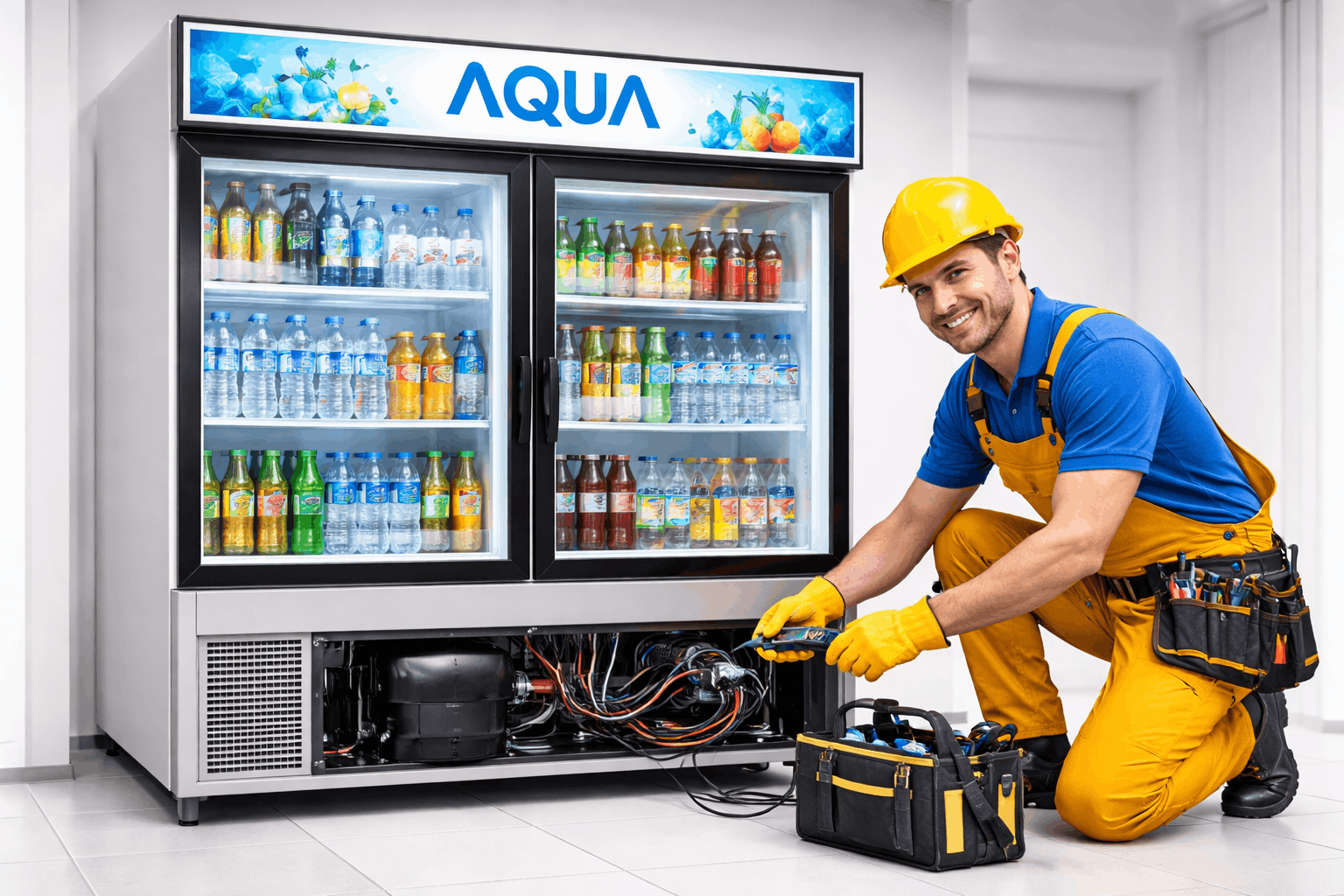 sửa tủ mát aqua sửa tủ mát aqua