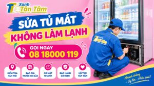 sửa tủ mát không làm lạnh