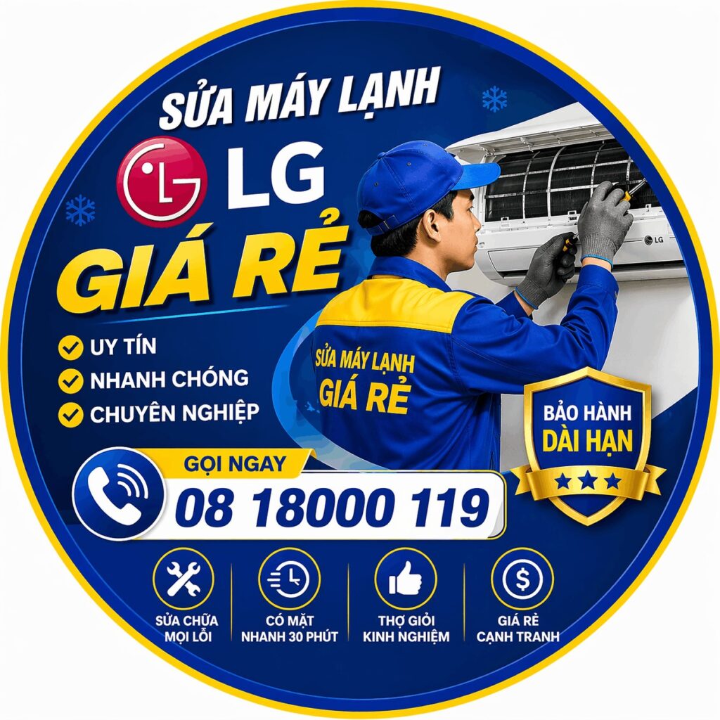 sửa máy lạnh lg giá rẻ