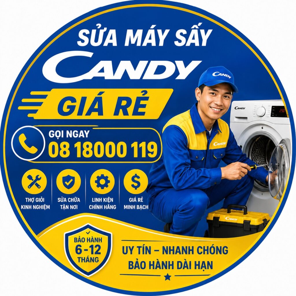 sửa máy sấy candy giá rẻ