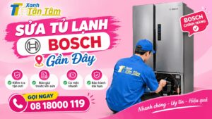 sửa tủ lạnh bosch gần đây