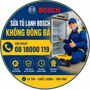 sửa tủ lạnh bosch không đông đá