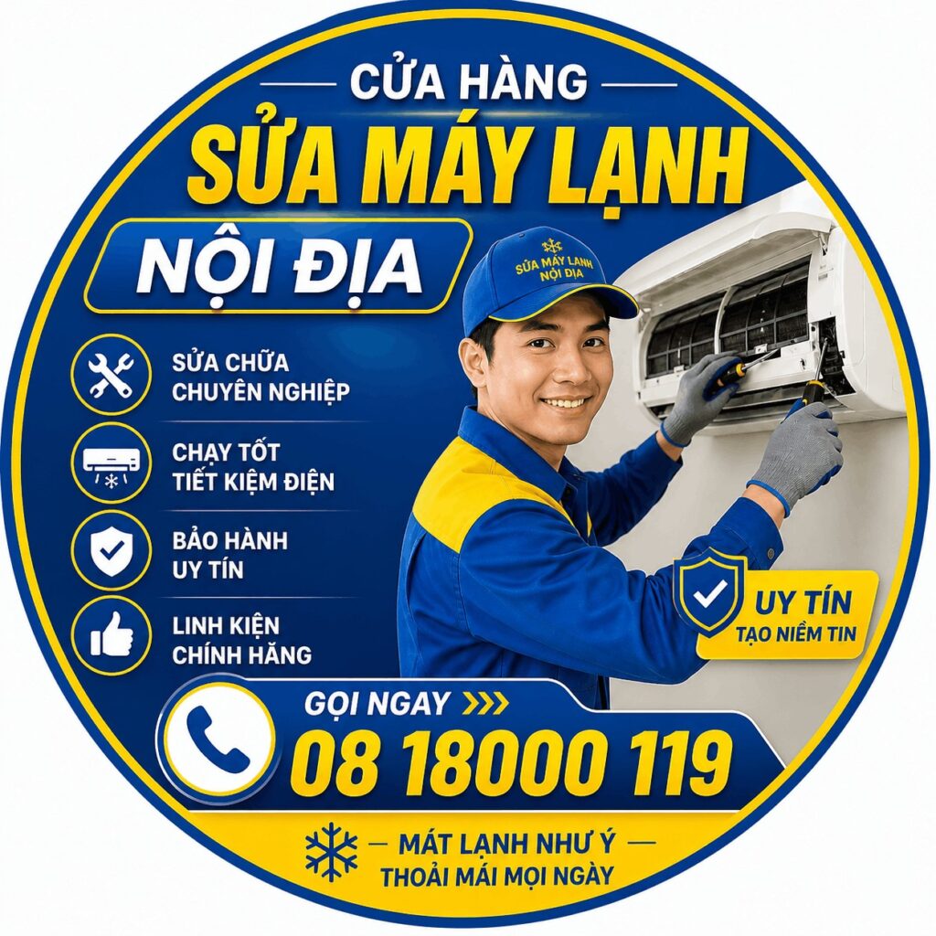 cửa hàng sửa máy lạnh nội địa