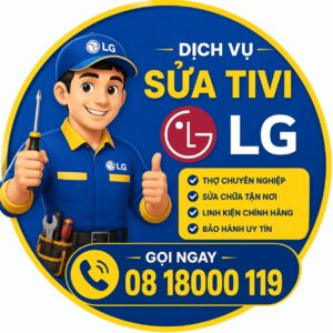 dịch vụ sửa tivi lg