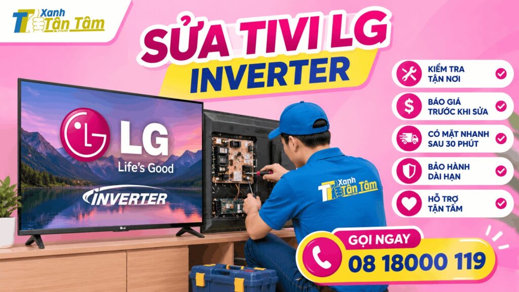 sửa tivi lg inverter