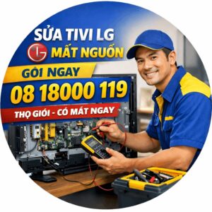 sửa tivi lg mất nguồn