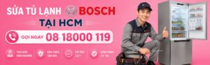 sửa tủ lạnh bosch hcm