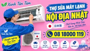 thợ sửa máy lạnh nội địa nhật