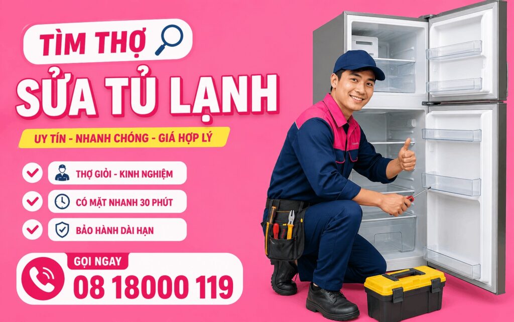 tìm thợ sửa tủ lạnh