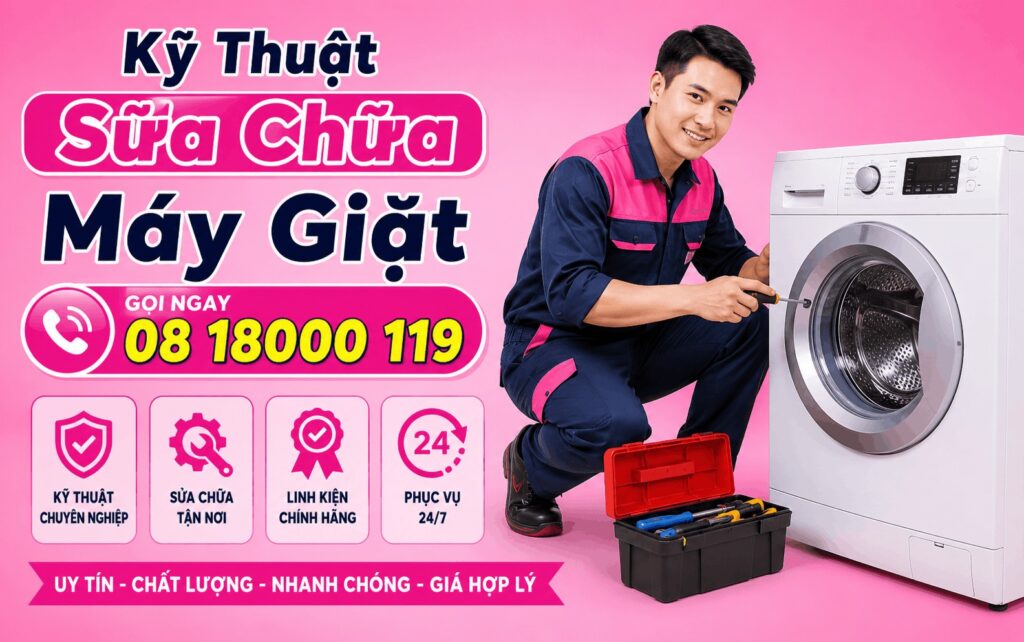 kỹ thuật sửa chữa máy giặt