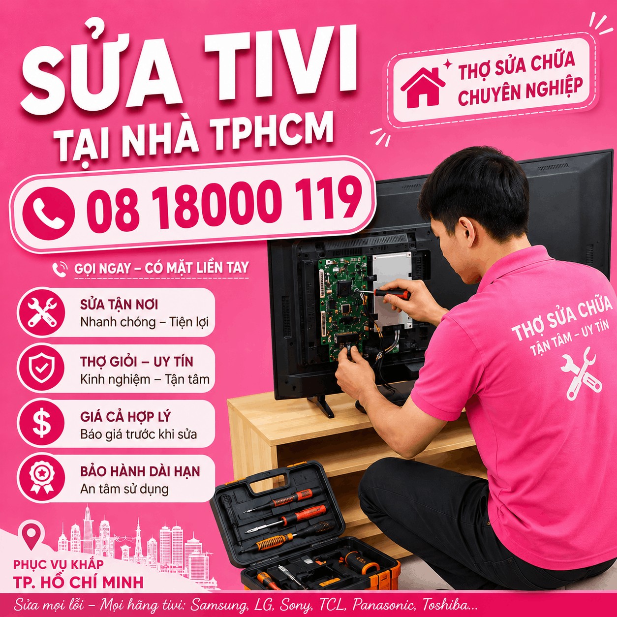 sửa tivi 