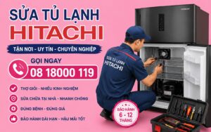 sửa tủ lạnh Hitachi tận nơi