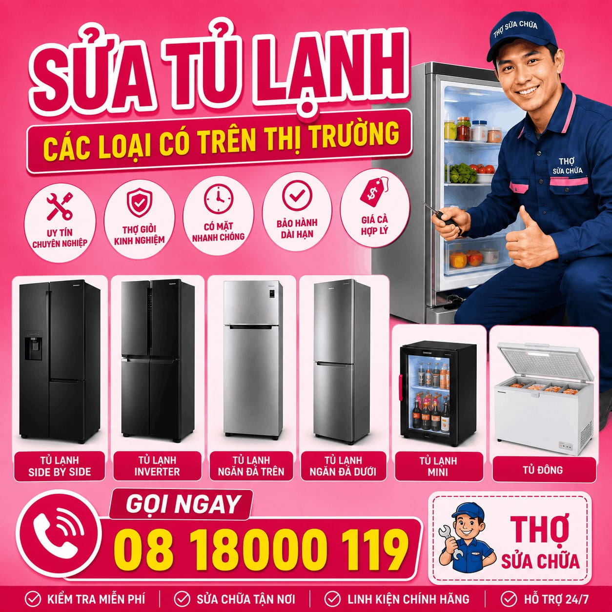 sửa tủ lạnh