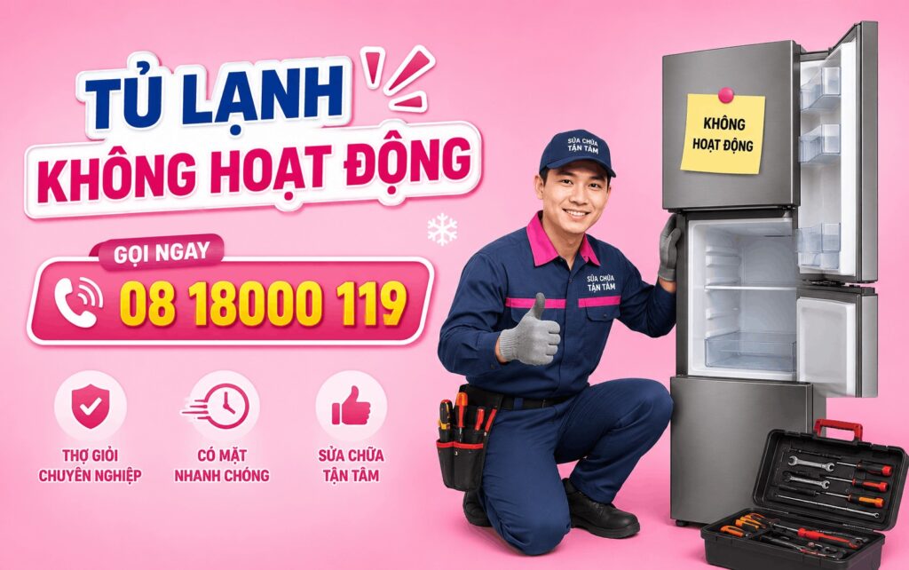 tủ lạnh không hoạt động