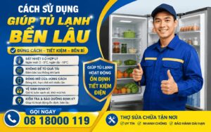 cách sử dụng giúp tủ lạnh bền lâu
