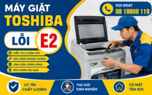 máy giặt Toshiba lỗi E2