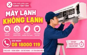 máy lạnh không lạnh